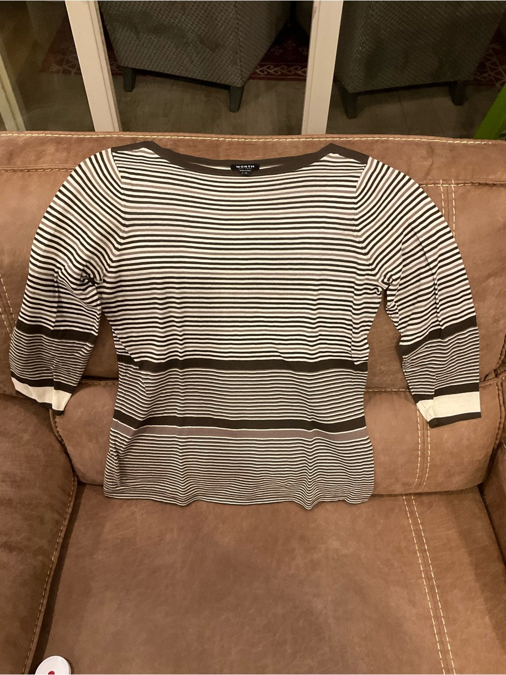Worth New York Striped Sweater - M
